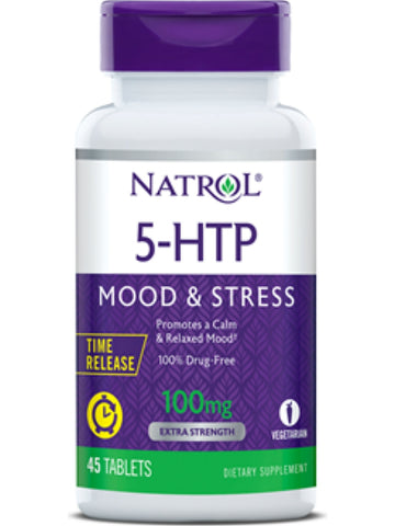 Natrol, 5-HTP, 100mg Time Release, 45 ct