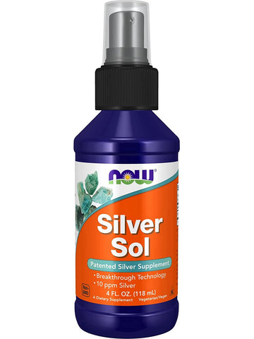 NOW Foods, Silver Sol 10 ppm Silver, 4 fl oz