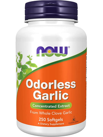 NOW Foods, Odorless Garlic, 250 softgels