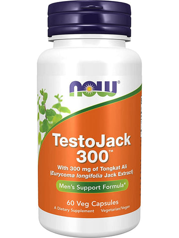 NOW Foods, TestoJack 300™, 60 veg capsules