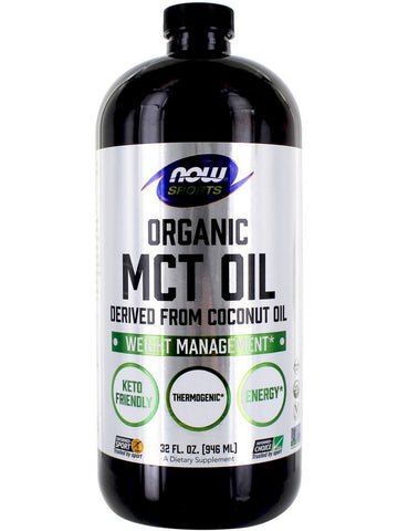 NOW Foods, MCT Oil, Organic, 32 fl oz
