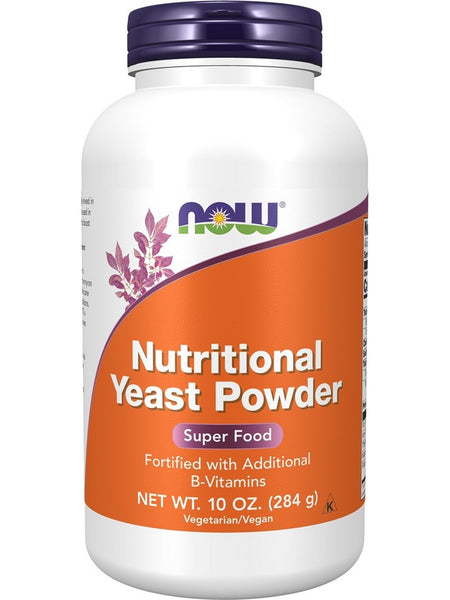 NOW Foods, Nutritional Yeast Powder, 10 oz
