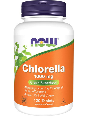 NOW Foods, Chlorella 1000 mg, 120 tablets