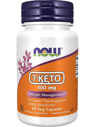 NOW Foods, 7-KETO® 100 mg, 60 veg capsules
