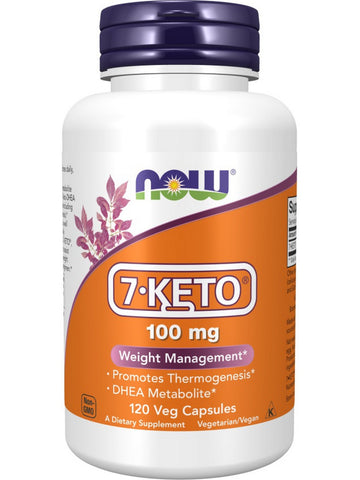 NOW Foods, 7-KETO® 100 mg, 120 veg capsules