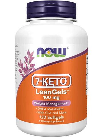 NOW Foods, 7-KETO® LeanGels™ 100 mg, 120 softgels