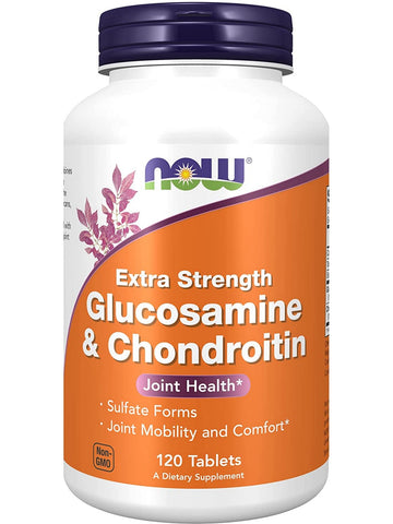 NOW Foods, Glucosamine & Chondroitin, Extra Strength, 120 tablets