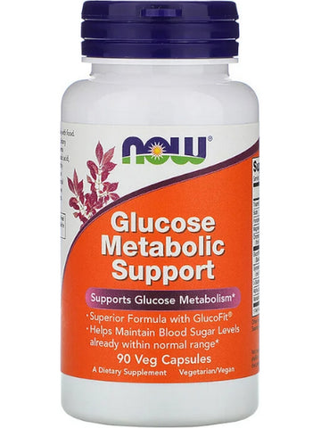 NOW Foods, Glucose Metabolic Support, 90 veg capsules