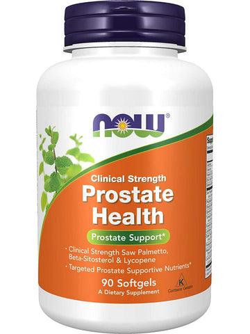 NOW Foods, Prostate Health, Clinical Strength, 90 softgels