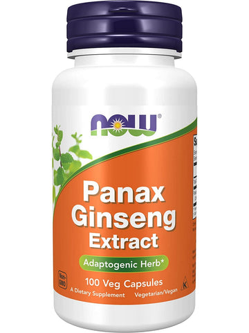 NOW Foods, Panax Ginseng Extract, 100 veg capsules
