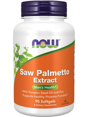 NOW Foods, Saw Palmetto Extract, 90 softgels