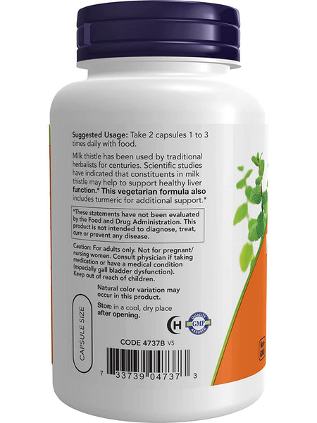 NOW Foods, Silymarin Milk Thistle Extract 150 mg, 120 veg capsules