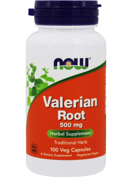 NOW Foods, Valerian Root 500 mg, 100 veg capsules