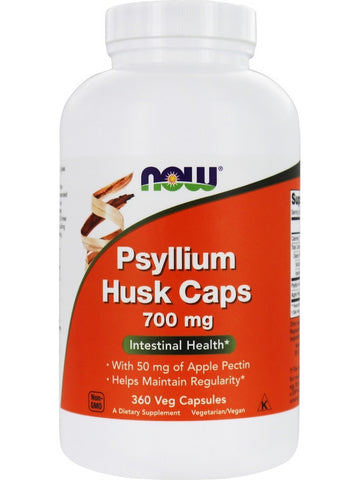 NOW Foods, Psyllium Husk Caps 700 mg, 360 veg capsules
