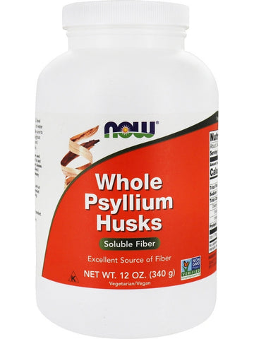 NOW Foods, Whole Psyllium Husks, 12 oz