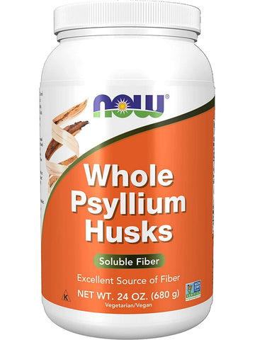 NOW Foods, Whole Psyllium Husks, 24 oz