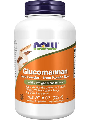 NOW Foods, Glucomannan Pure Powder, 8 oz