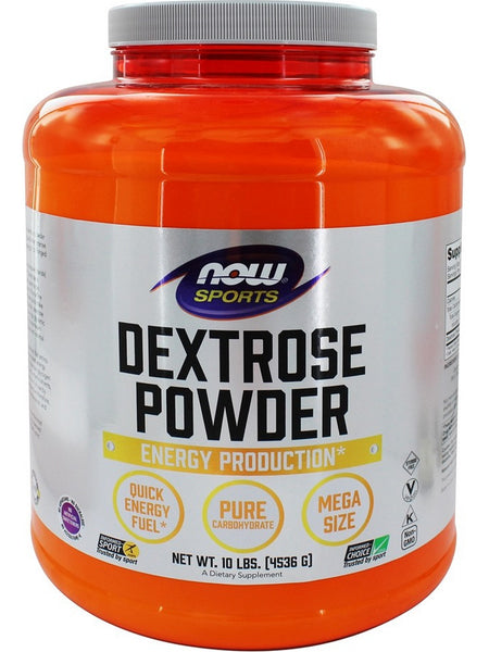 NOW Foods, Dextrose Powder, 10 lbs