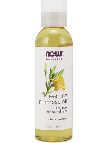 NOW Foods, Evening Primrose Oil, 100% Pure Moisturizing Oil, 4 fl oz