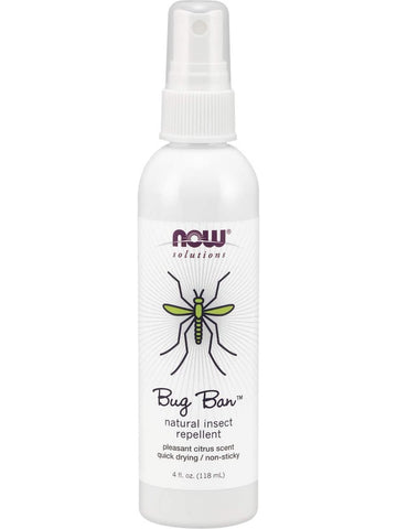 NOW Foods, Bug Ban™ Natural Insect Repellent, 4 fl oz