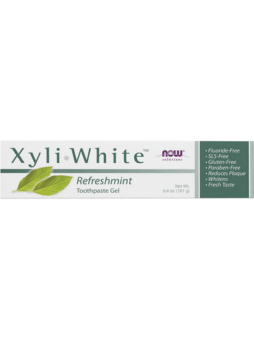 NOW Foods, XyliWhite™, Refreshmint Toothpaste Gel, 6.4 oz
