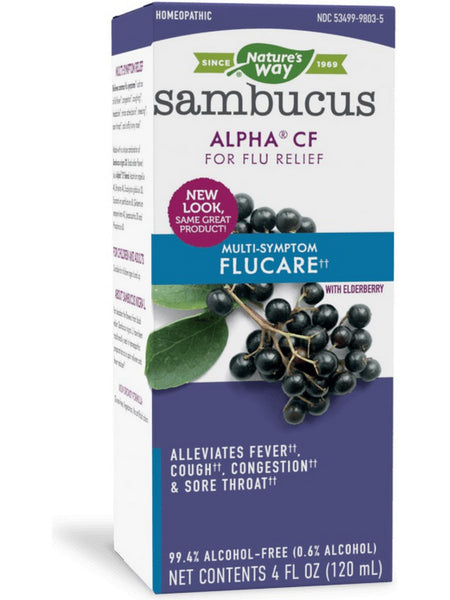 Nature's Way, Sambucus Alpha® CF FluCare, 4 fl oz