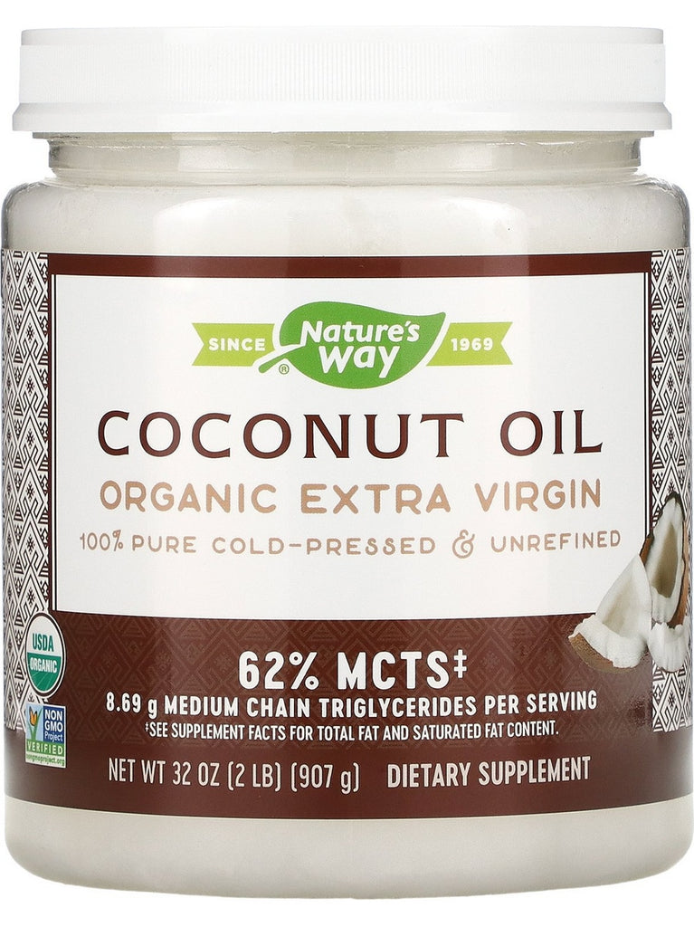 Nature's Way, Organic Coconut Oil, 32 oz
