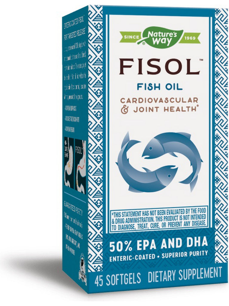 Nature's Way, Fisol® Fish Oil, 45 softgels