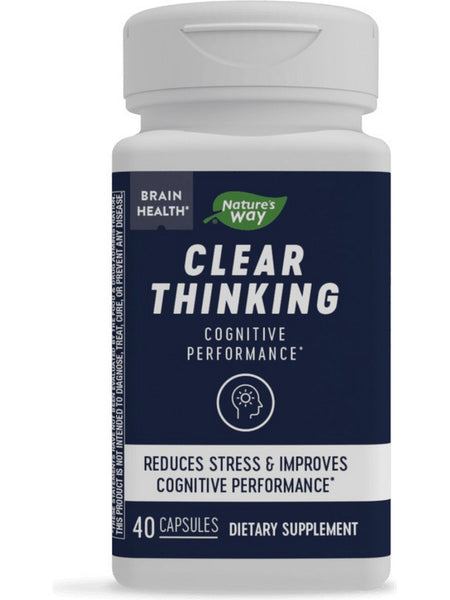 Nature's Way, Clear Thinking, 40 capsules