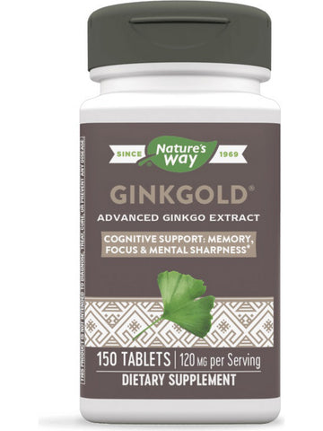 Nature's Way, Ginkgold®, 150 tablets