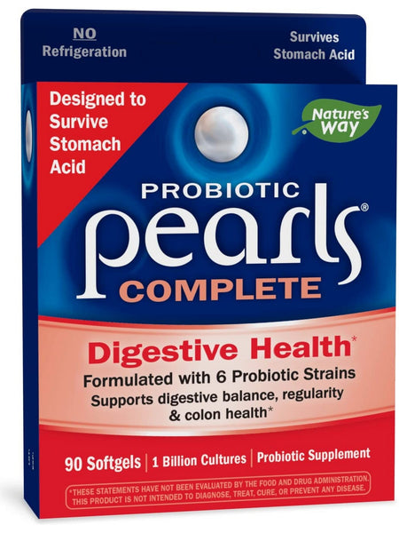 Nature's Way, Probiotic Pearls™ Complete, 90 softgels