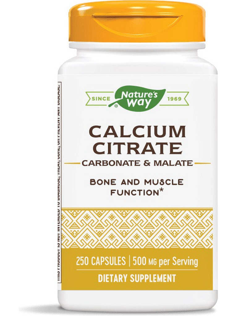 Nature's Way, Calcium Citrate, 250 capsules