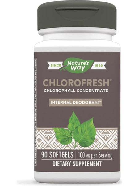Nature's Way, Chlorofresh®, 90 softgels