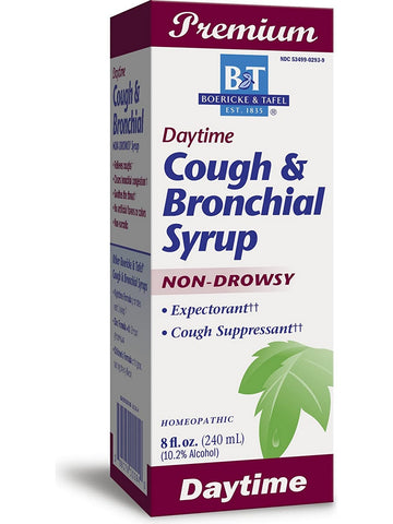 Boericke & Tafel, Cough & Bronchial Daytime Syrup, 8 fl oz