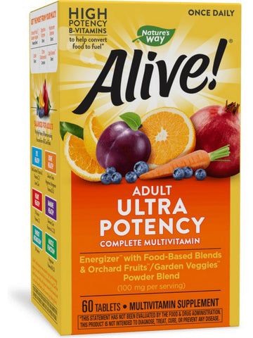 Nature's Way, Alive!® Once Daily Ultra Potency, 60 tablets