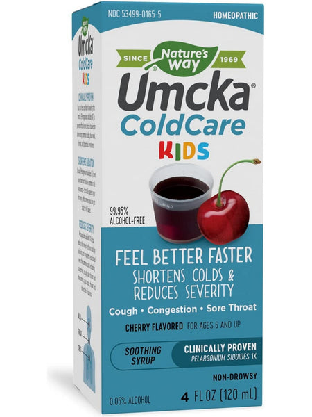Nature's Way, Umcka® ColdCare Children's Cherry Syrup, 4 fl oz