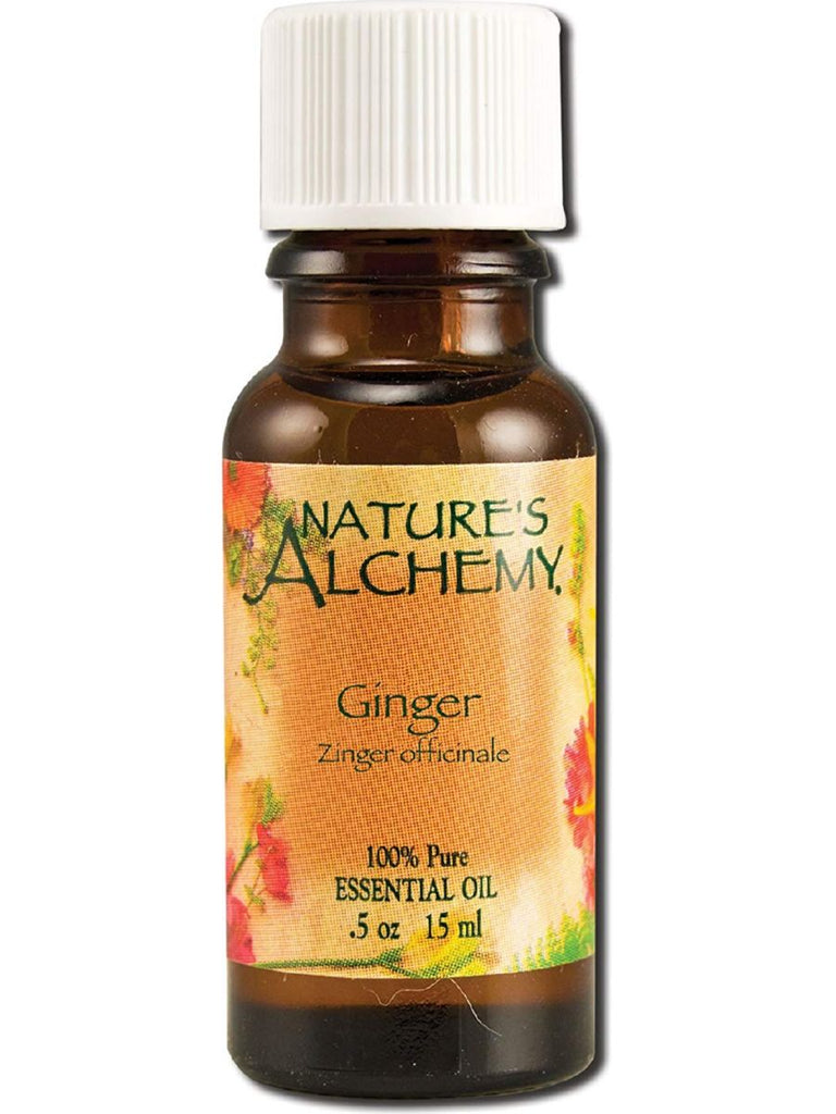 Nature's Alchemy, Ginger Essential Oil, 0.5 oz
