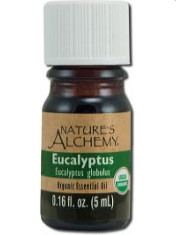 Nature's Alchemy, Eucalyptus Organic Essential Oil, 5 ml