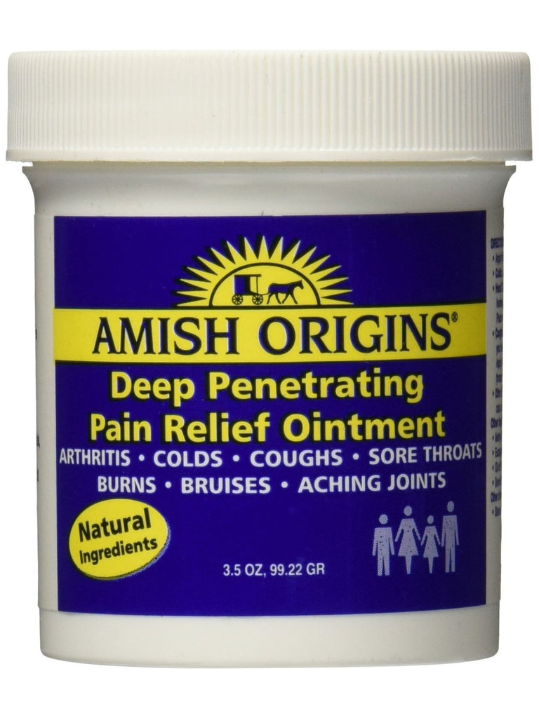 Amish Origins, Deep Penetrating Pain Relief Ointment, 3.5 oz