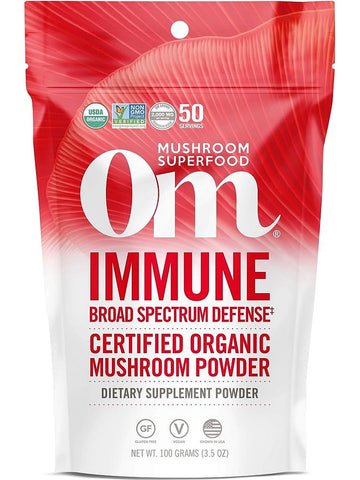 Om Mushroom Superfood, Immune Certified Organic Mushroom Powder, 3.5 oz