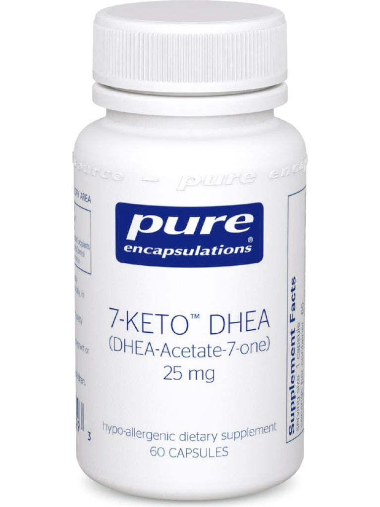 Pure Encapsulations, 7-Keto DHEA, 25 mg, 60 vcaps