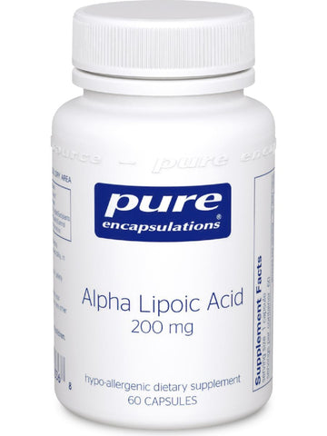Pure Encapsulations, Alpha Lipoic Acid, 200 mg, 60 vcaps