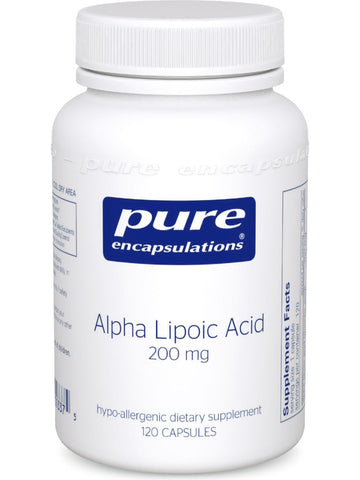 Pure Encapsulations, Alpha Lipoic Acid, 200 mg, 120 vcaps