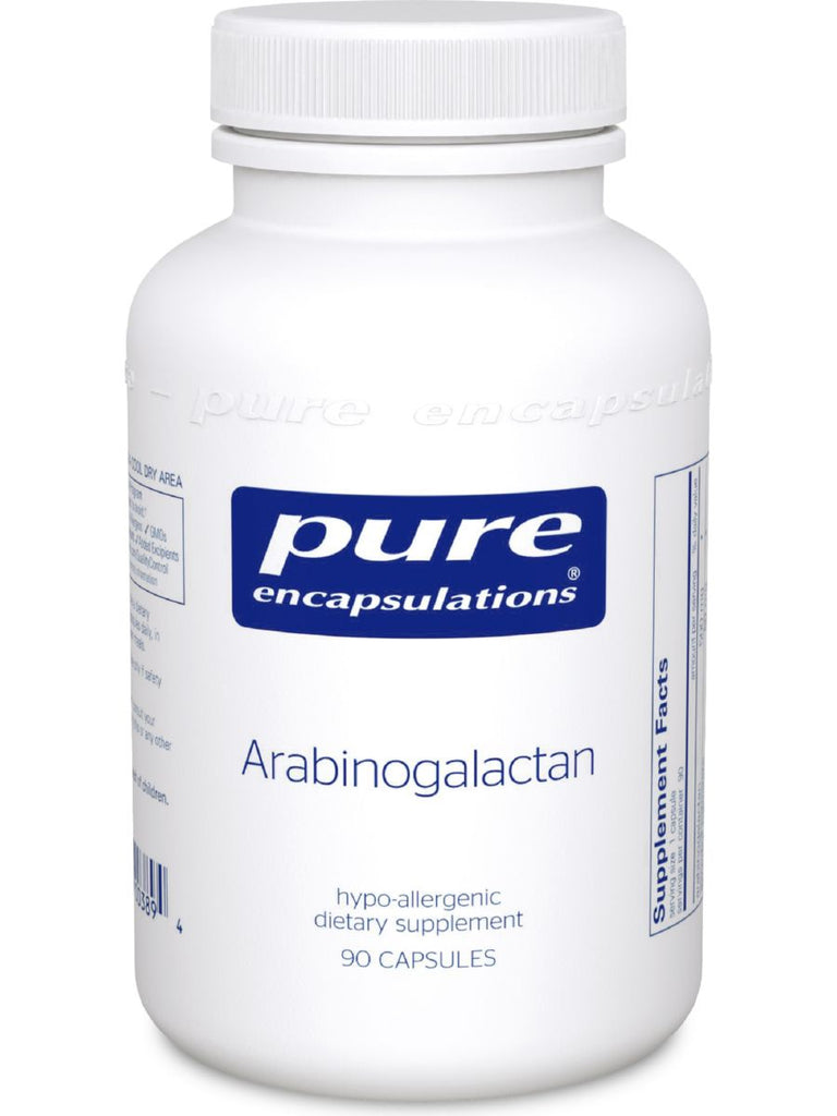 Pure Encapsulations, Arabinogalactan, 500 mg, 90 vcaps