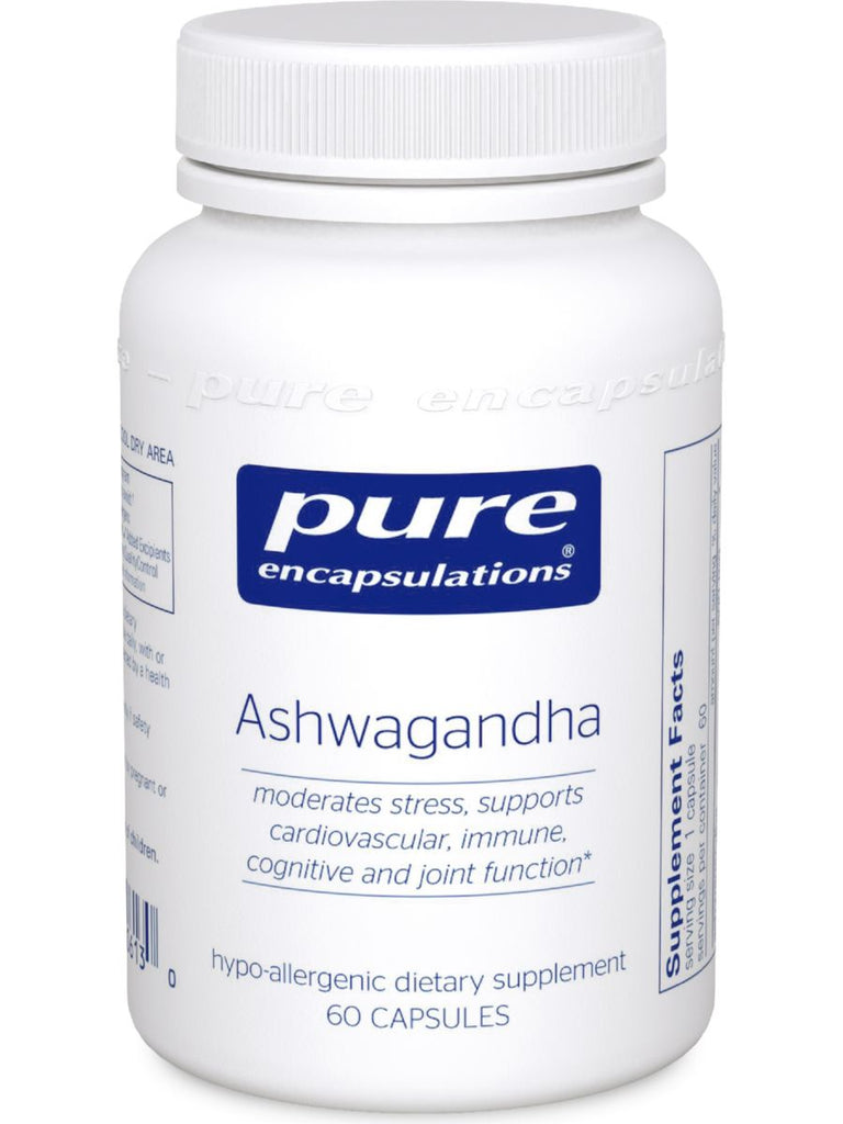 Pure Encapsulations, Ashwagandha, 500 mg, 60 vcaps