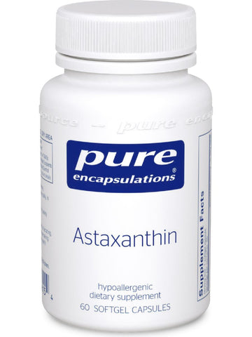 Pure Encapsulations, Astaxanthin, 60 gels
