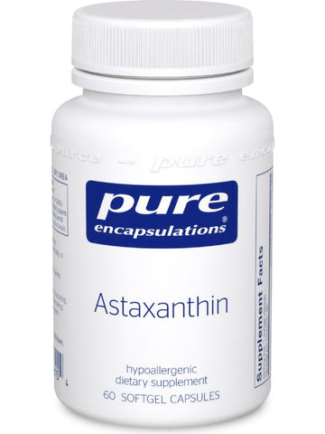 Pure Encapsulations, Astaxanthin, 60 gels