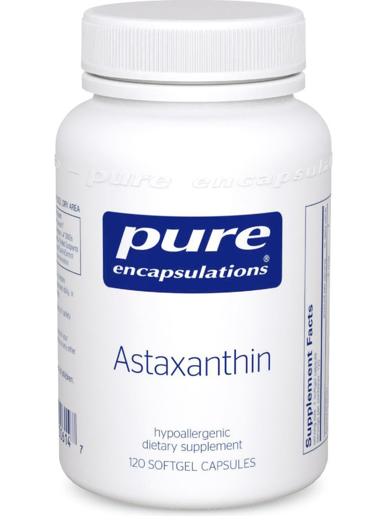 Pure Encapsulations, Astaxanthin, 120 gels
