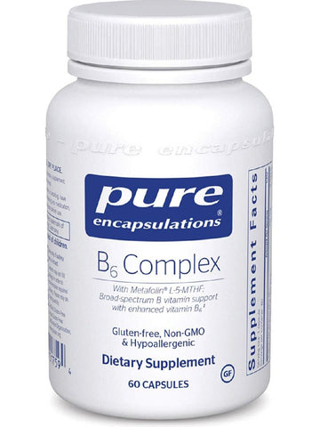 Pure Encapsulations, B6 Complex, 60 caps