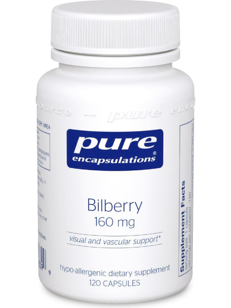 Pure Encapsulations, Bilberry, 160 mg, 120 vcaps